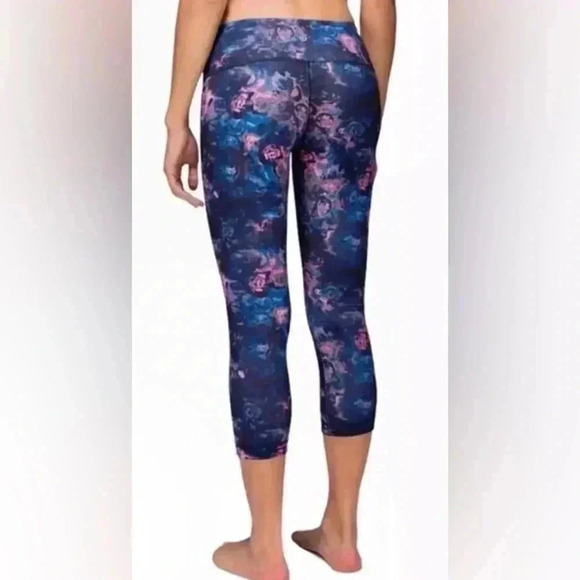 Lululemon Wunder Under Crop Leggings Moody Mirage Size 2 - Picture 4 of 8